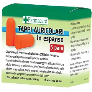 OHRSTÖPSEL SCHAUMSTOFF 5PAIA