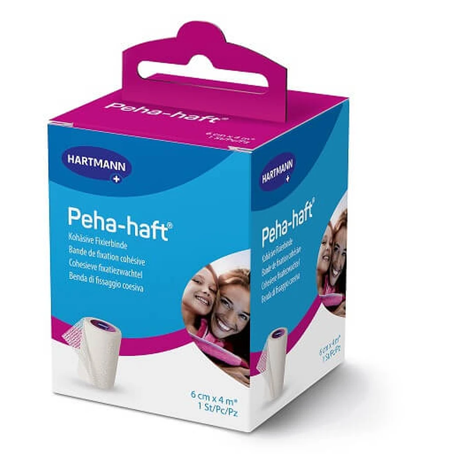 PEHA-HAFT KOHÄSIVBANDAGE 6X4M
