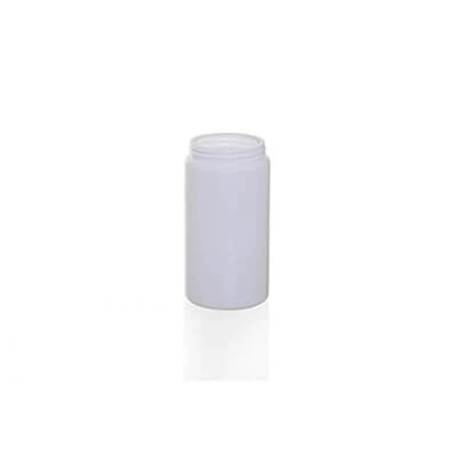 Round White Bottle 100 Ml Code 1k + Spray Dispenser And Cap 10 Pieces