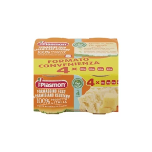 Formaggino und Parmesankäse Plasmon 4x80g