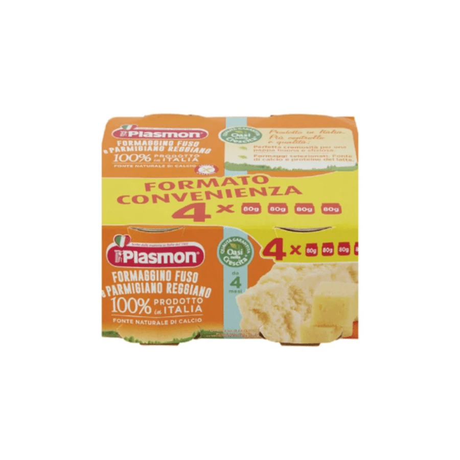 Formaggino und Parmesankäse Plasmon 4x80g