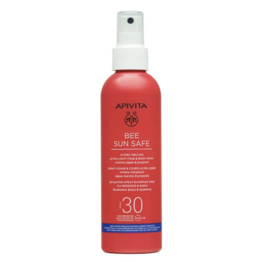Apivita Bee Sun Safe hydra melting body & face spray spf30