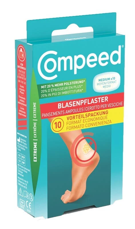 Compeed Extreme Medium Blister Plasters 10 Pieces