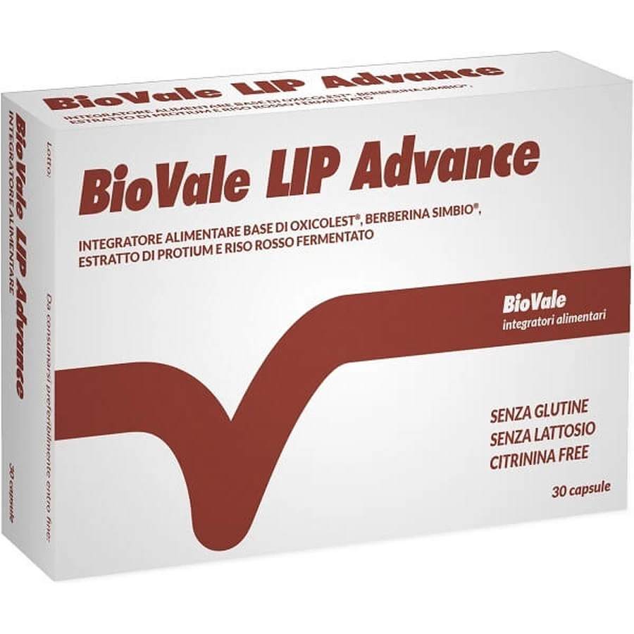 BIOVALE LIP ADVANCE 30CPS