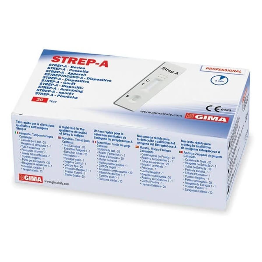 STREP TEST A STREPTOC CASSETTE