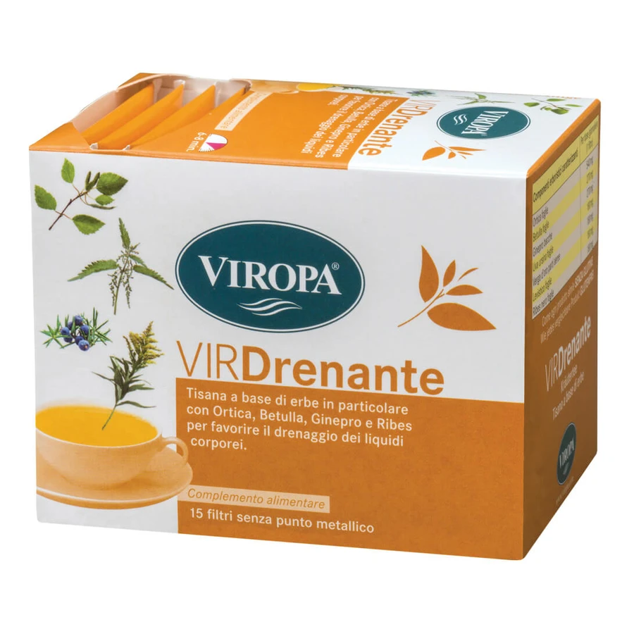 VIROPA DRAINING HERBAL TEA 15BUST