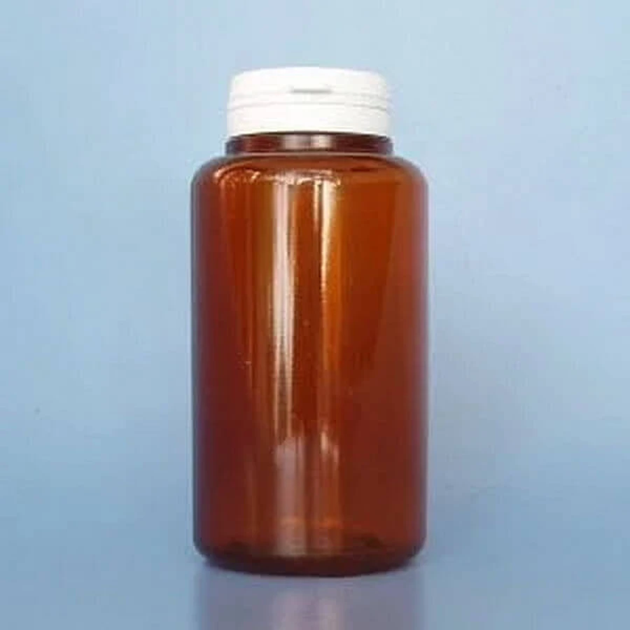 EMPTY AMBER PET BOTTLE 300ML