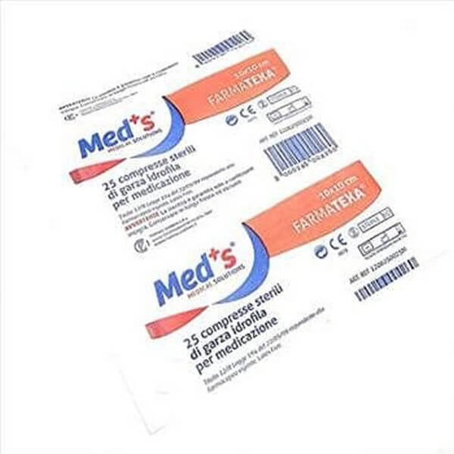 MEDS TNT ST 10X10CM PO 16PCS
