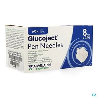 Glucoject Insuline Pen Naald 8 Mm Gauge 32 100 stuks