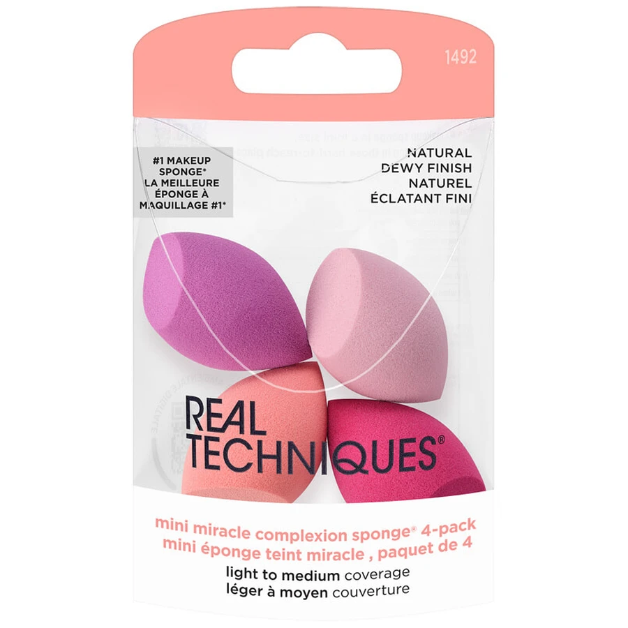 REAL TEC.4 MINI FACIAL SPONGES