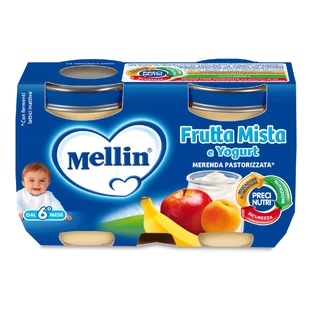 Mellin Mixed Fruit Yogurt Snack 2x120g