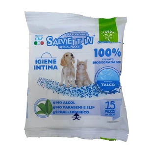 SPEZIALTASCHENTÜCHER INTIMHYGIENE CF. (15 STK.) TALCO