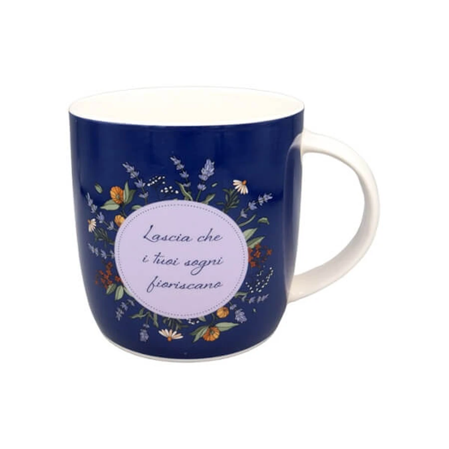 Neavita Floral Balance Mug Purple
