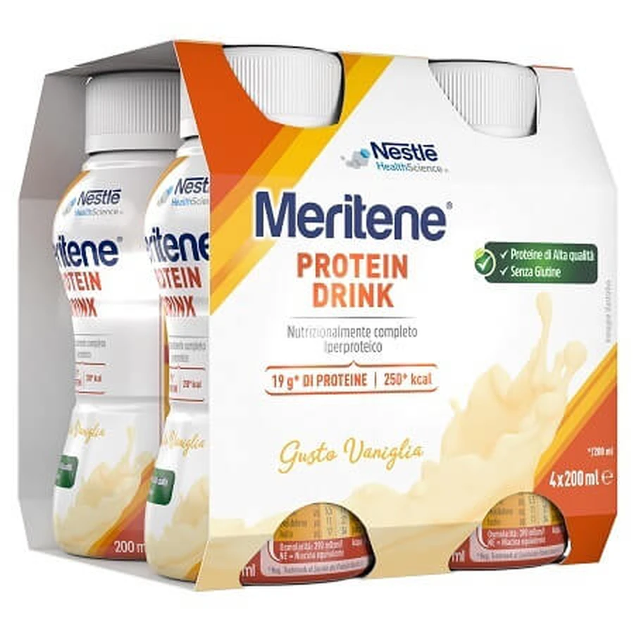Meritene Vanille Drink 4x200ml
