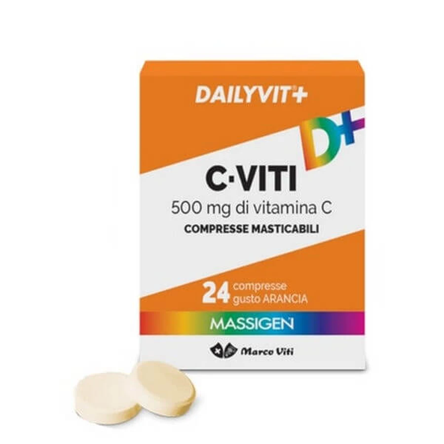 Massigen C Schnecken 500 Mg 24 Kautabletten