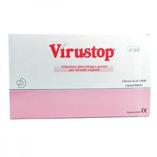 Virustop Lavado Vaginal 140ml Capacidad 5 Piezas