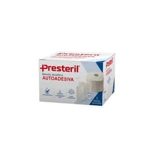 PRESTERIL Venda elástica autoadhesiva 6 cm x 20 m tensa