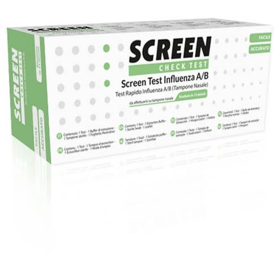 FLU SCREEN TEST 1PCS