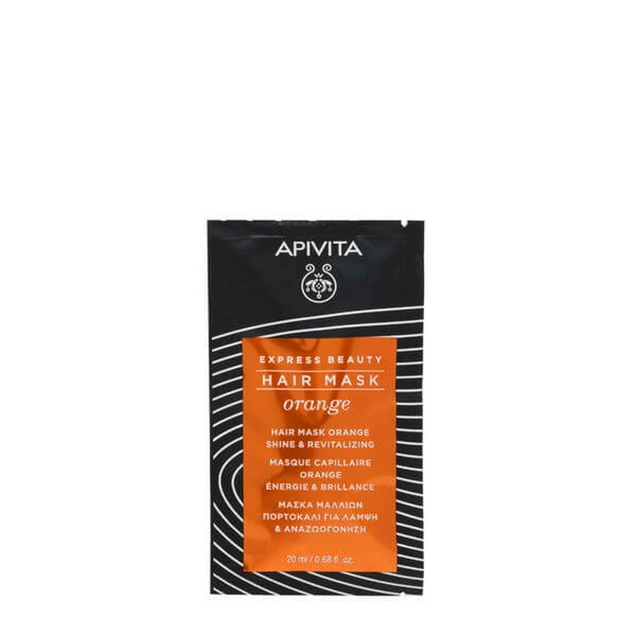 Apivita Orange Express Erhellende Haarmaske 20ml