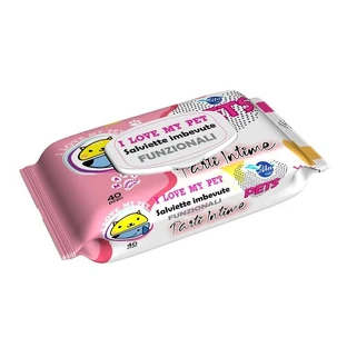 A+cure pet wipes soaked functional intimate parts 40 pieces