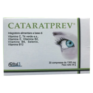 Cataratprev Oftal3 Italia 30 Comprimidos