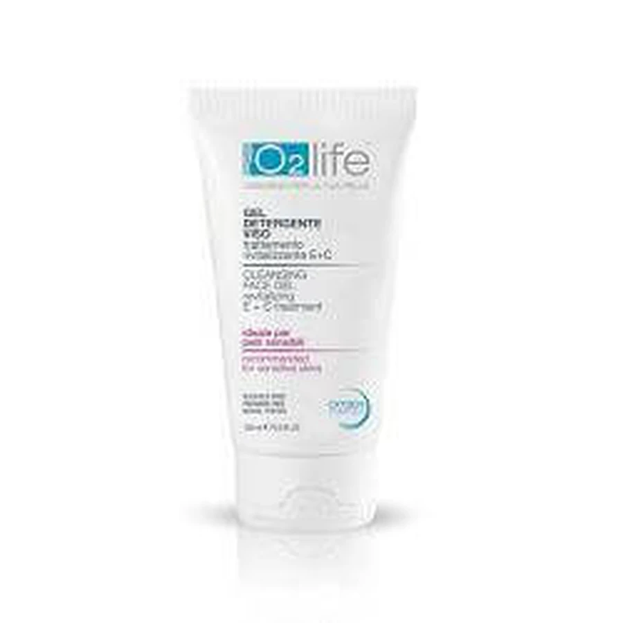O2 LIFE Gel Limpiador Facial 150ml