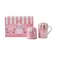 Neavita Set de chat à la fraise et à la crème + infuseur rose