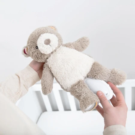 Bruno Teddybär - Plus mit Mechanismus zur Beruhigung und Entspannung des Babys