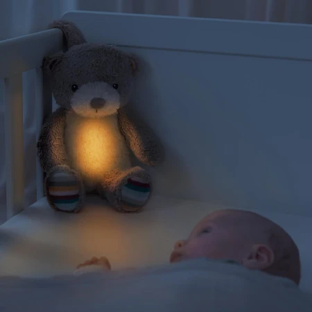 Bruno Teddybär - Plus mit Mechanismus zur Beruhigung und Entspannung des Babys