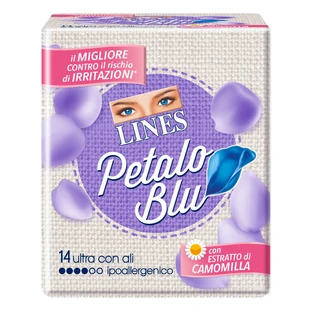 LINIEN PETAL Blau C/Ali 14St.
