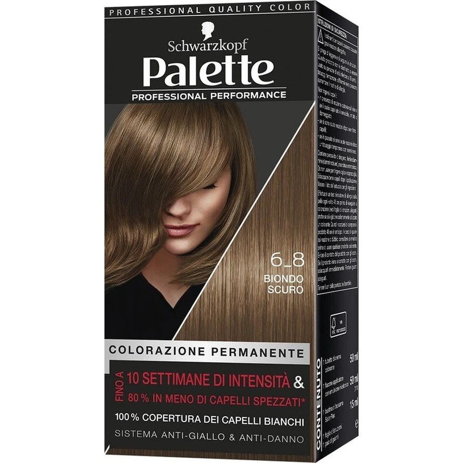 PALET NIEUW 6-8 DONKERBLOND