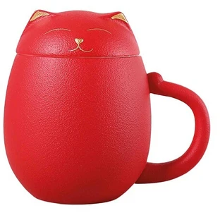 MIAU ROTER BECHER 380ML