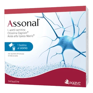 Agave Assonal 14 sobres para el sistema nervioso y la neuroprotección
