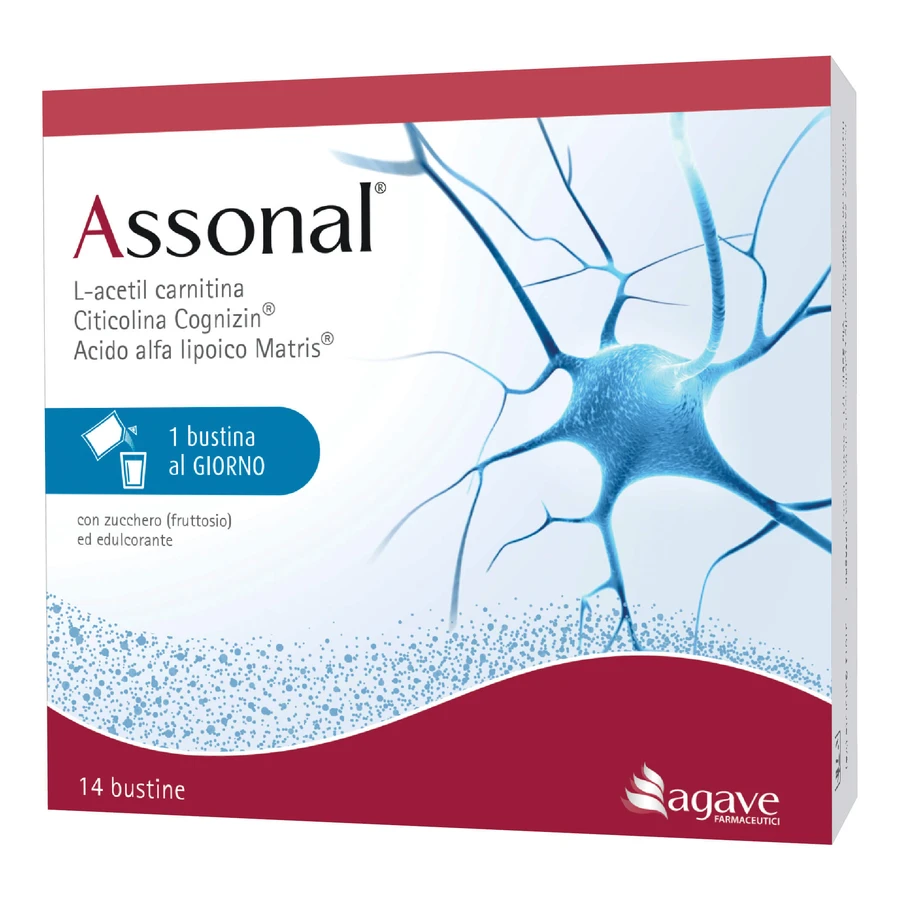 Agave Assonal 14 sobres para el sistema nervioso y la neuroprotección