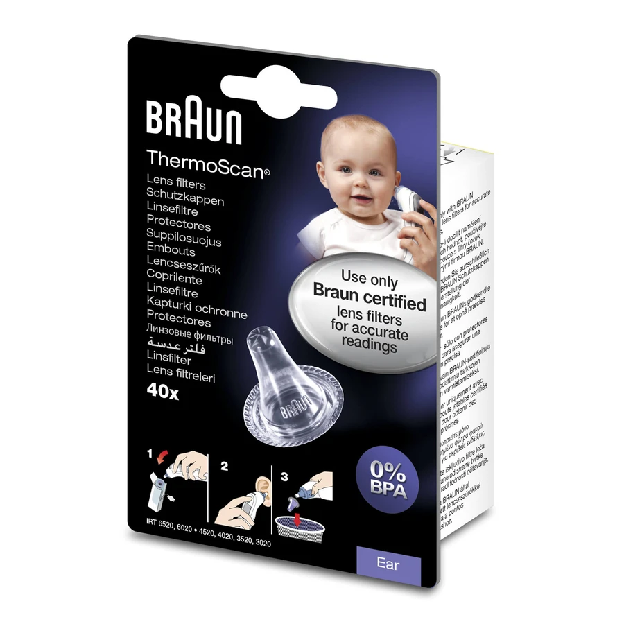 BRAUN THERMOSCAN SONDENABDECKUNG