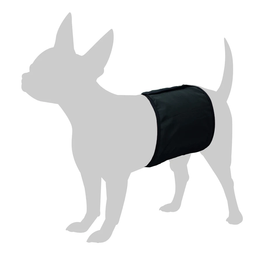 FLAMINGO DOG MUTANDINE BAND 41x12 CM SCHWARZ
