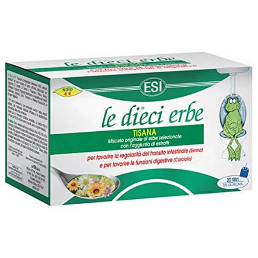 The Ten Herbs Herbal Tea 20 Filters