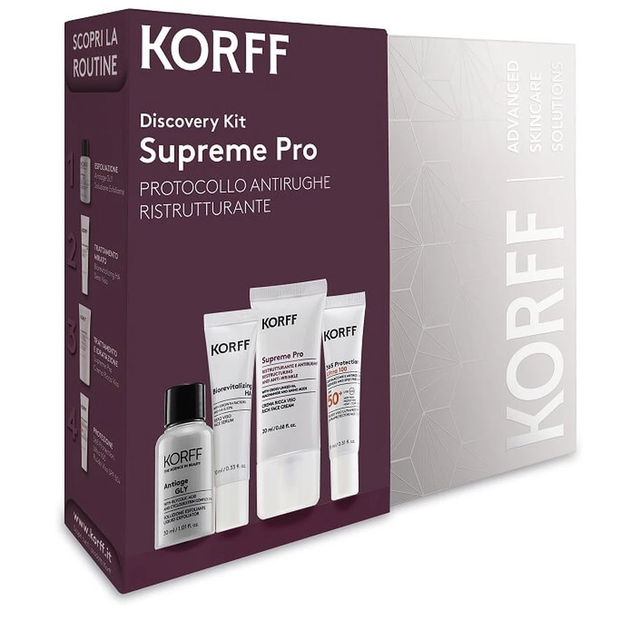 Korff Discovery kit Supreme Pro anti-aging