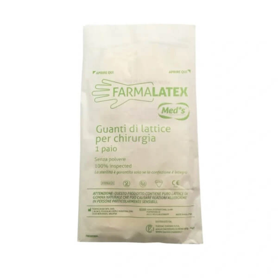 Guantes quirúrgicos talla 6 Farmalatex