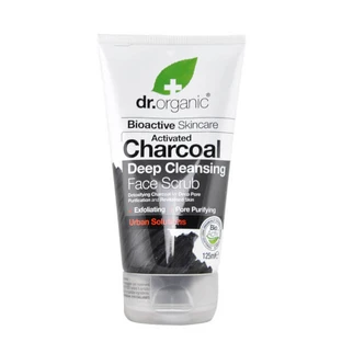 Exfoliant au charbon de bois Dr Organic