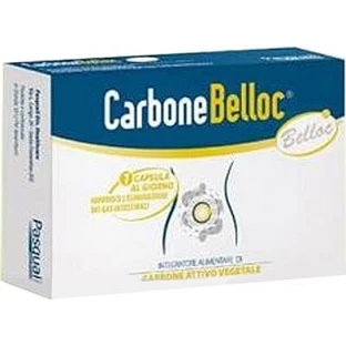 Carbón vegetal Belloc 60 cápsulas