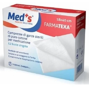 Gasa Comprimida Meds 12/12 36x40cm 12 Piezas