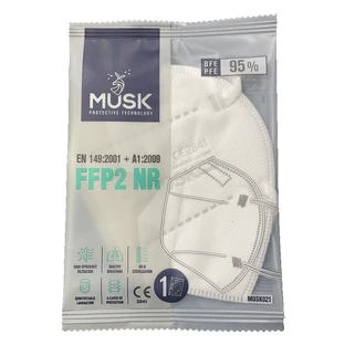 MASK FFP2 WHITE MUSK 10PCS