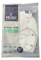 MASK FFP2 WHITE MUSK 10PCS