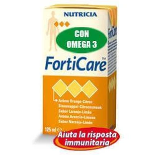 Forticare Melocotón-Jengibre 4 Piezas 125ml
