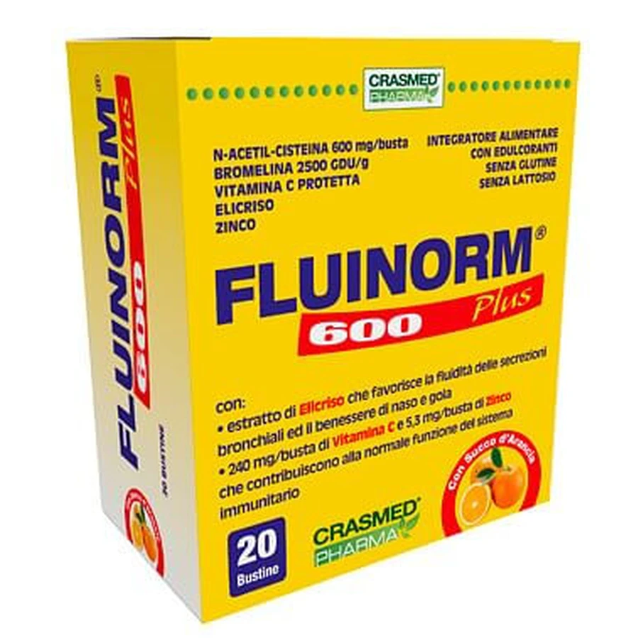 Fluinorm 600 Plus 20 Sachets