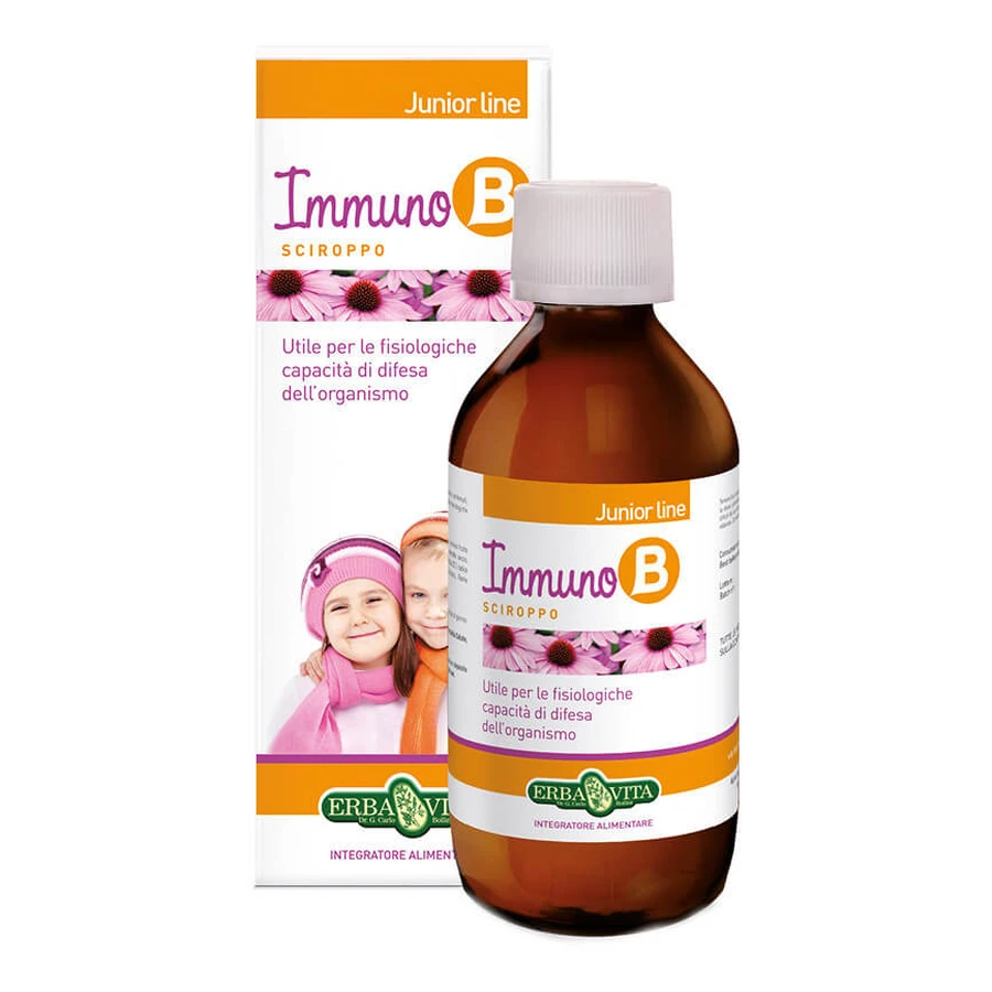 Immuno B Siroop 150ml Erbavita
