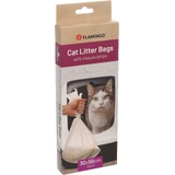 FLAMINGO CAT LITTER BAGS "BASIC" 30x50 CM CF. (10 PZ)