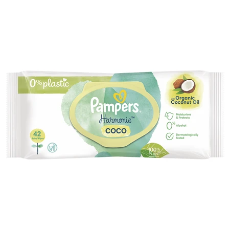 Harmonie wet wipes, 42 pcs, Pampers
