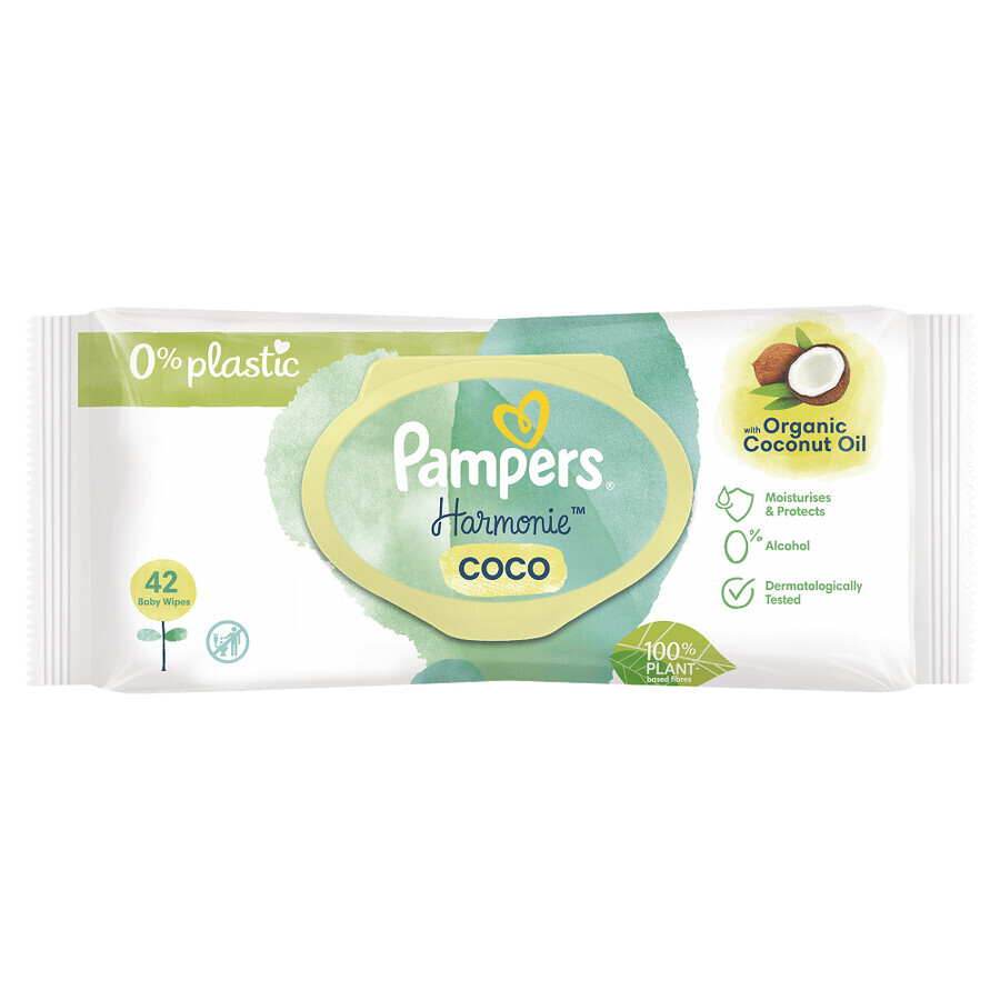 Toallitas húmedas Harmonie, 42 uds, Pampers